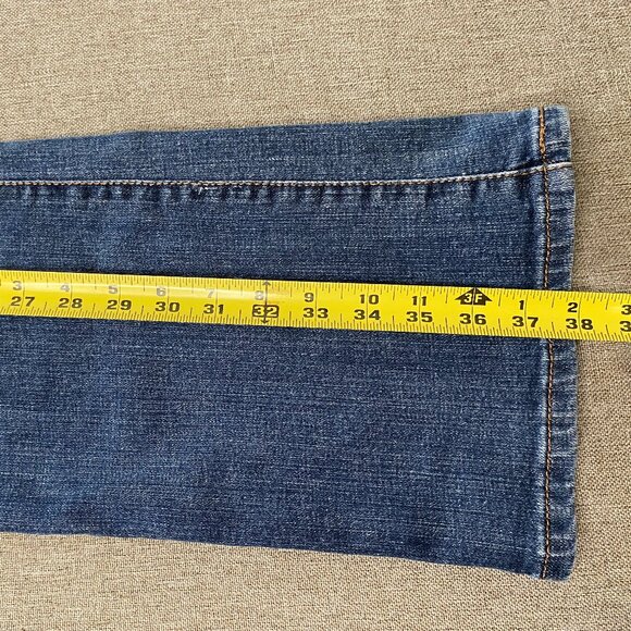 Levi's 515 Bootcut Denim Jeans Women's 14S Mid Rise Blue Casual Pants - Picture 15 of 16